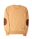 CORDUROY FULLOVER KNIT CAMEL