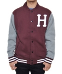 CLASSIC H VARSITY BURGUNDY