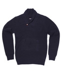 SHAWL COLLAR NAVY