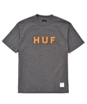 ORIGINAL LOGO TEE BROWN HEATHER