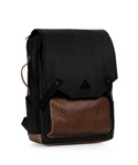 VOLTER 2WAY BACKPACK BLACK BROWN