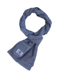 COTTON MUFFLER BLUE