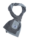 COTTON MUFFLER GREY