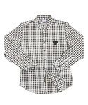 UTS 08 cotton check shirts_black(남여공용)