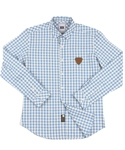 UTS 09 cotton check shirts_blue(남여공용)