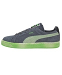 SUEDE LO WASHED BRTS BLACK FLUO GREEN