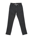 SLIM TAPERED RAW DENIM BLACK