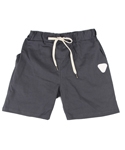 UTP 66 drawstring linen shorts_charcoal(남성용)