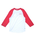 DRINK UP BASEBALL TEE RED WHITE