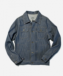 DENIM WORK JACKET _ SEAGREEN