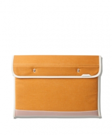 R CLUTCH 110 WAX CANVAS MUSTARD