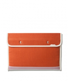 R CLUTCH 110 WAX CANVAS ORANGE