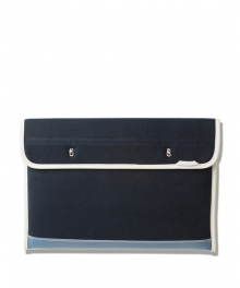 R CLUTCH 110 WAX CANVAS NAVY