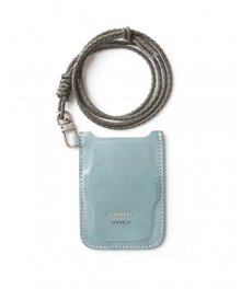 R CARD HOLDER 110 LEATHER BLUE