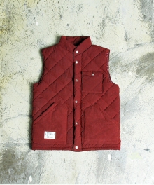 XERO - Wax Quilting Vest Wine