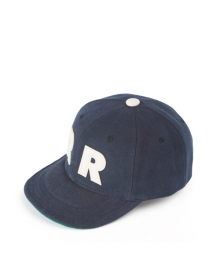 R CAP 100 WAX CANVAS NAVY