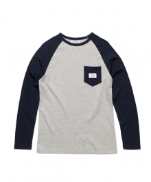 LIKELIHOOD TEAM RAGLAN TEE_NAVY