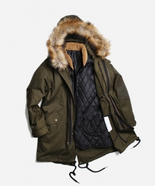 TWILL M51 FISHTAIL PARKA _ KHAKI