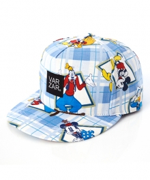 disney mickey mouse 5 panel cap blue