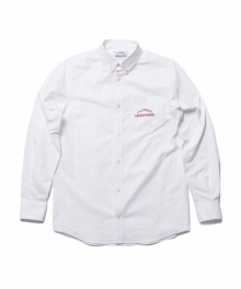 LOGO OXFORD SHIRTS_WHITE