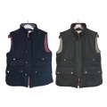 P ZIPPER PADDING VEST