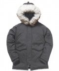 [TWLV X 무신사] WORKS HUNTER PARKA (charcoal gray)