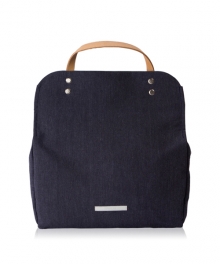 R TOTE 110 WAX CHAMBRAY NAVY