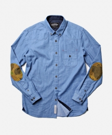 WESTERN ELBOW SHIRT _ L.BLUE