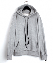 4-ZIP HOODY - GREY