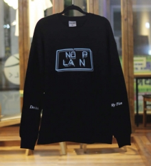 NO PLAN NEON SIGN SWEATSHIRT