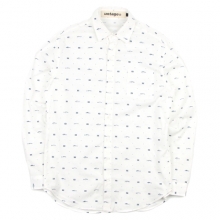 UTS 28 untage fishing shirts_off white(남여공용)