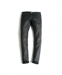 Trench Waxed Coating Jean Black/Black