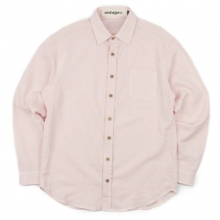 UBS 03 basic linen shirts_baby pink(남여공용)