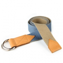 UTM 10 reversible webbing belt_blue/beige