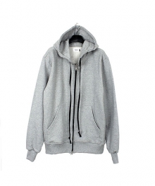 MULTI ZIPPED HOODY - GREY