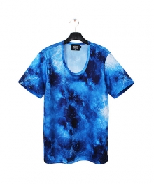 FULL MOON T-SHIRT - BLUE