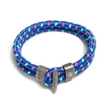 NP CORD SLING BRACELET BLUE