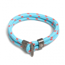 NP CORD SLING BRACELET SKYBLUE