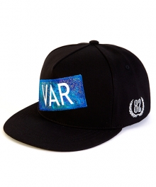 var boxlogo galaxy snapback black