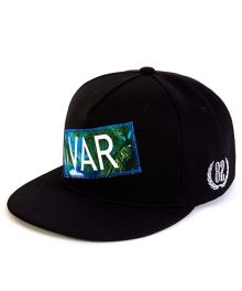 var boxlogo palm trees snapback black