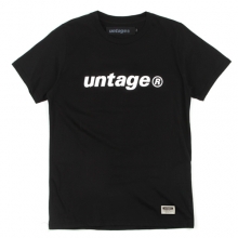 UBT 02 untage logo t-shirts_black(남여공용)