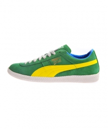 [356156/01] PUMA Brasil Football VNTG medium green-vibrant yellow 356156-01