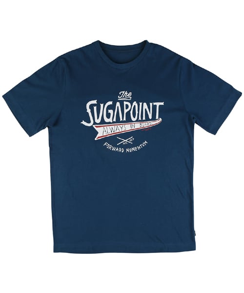 슈가포인트(sugapoint) [슈가포인트] 남녀공용 그래픽 티셔츠  ford-d.blue