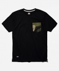 CAMO POCKET TEE _ BLACK