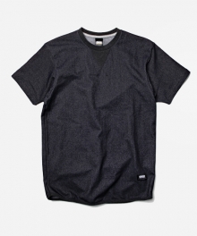 DENIM SLUB TEE _ INDIGO