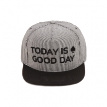 GOOD DAY SNAPBACK STRIPE BLACK