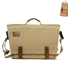 CANVAS SHOULDER BAG - YS2001BR (BROWN)