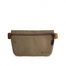 CANVAS WAIST BAG  wind bag - ys2010mk 머드카키