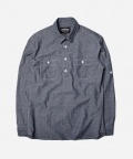 COMFY PULLOVER SHIRT _ INDIGO