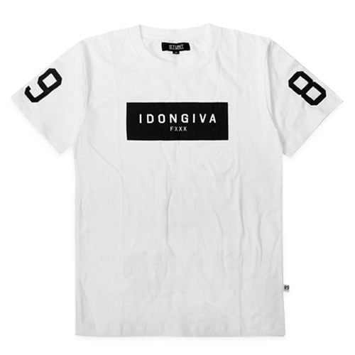 스턴트(stunt) STUNT Idongiva Box Logo Tee (White)